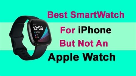 best smart watch for iphone not apple watch|fitness watches compatible with iphone.